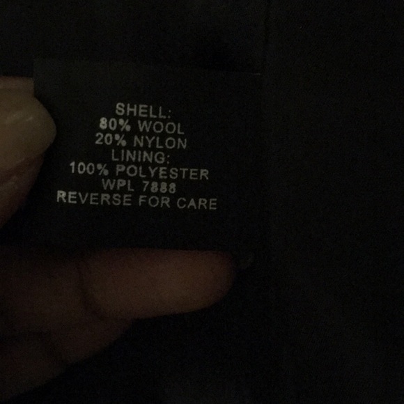 ❗️2HOUR SALE❗️ ⚡️ANN KLIEN PEA COAT⚡️ - Picture 4 of 5